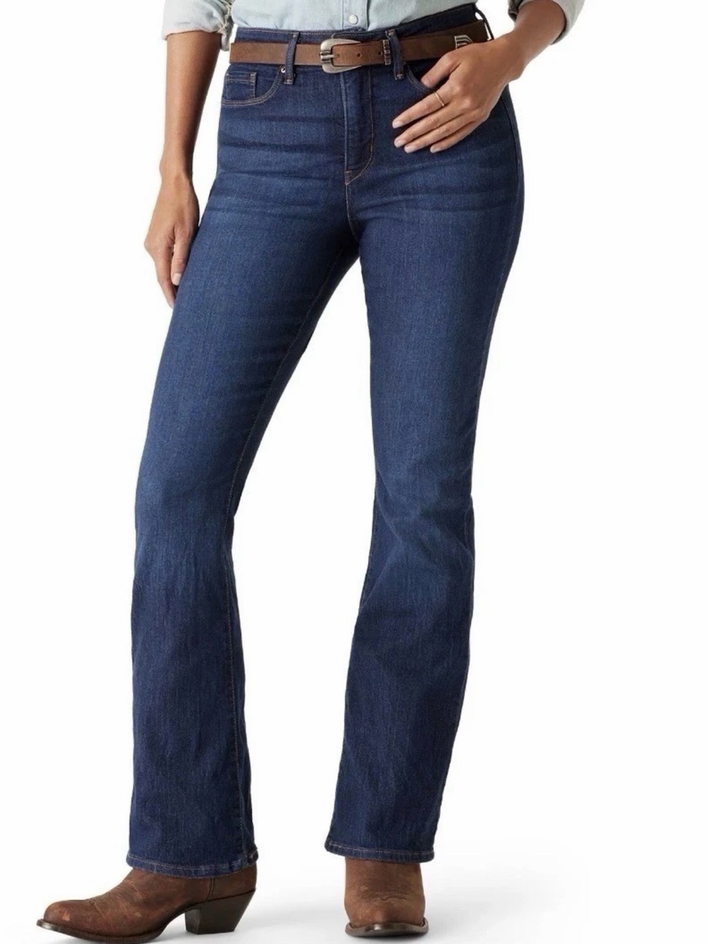 Levi Strauss Signature Gold Women's Mid-Rise Bootcut Jeans Size 12M - 32L NWT